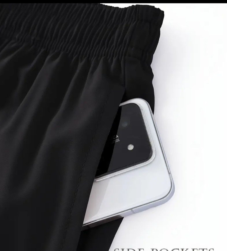 YENİ ŞIK Siyah Basic Rahat Kesim 10 YAŞ  Erkek ÇOCUK MAYO  ŞORT - Görsel 3