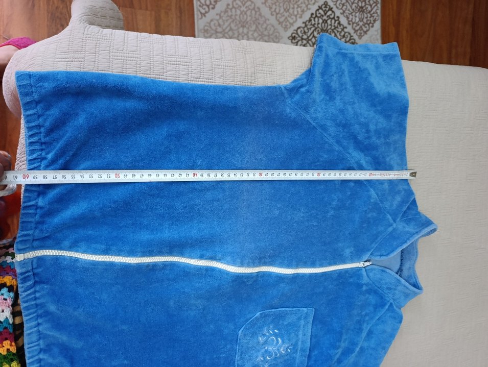 Fermuarlı Kısa Kollu Mini havlu Gömlek - Görsel 4