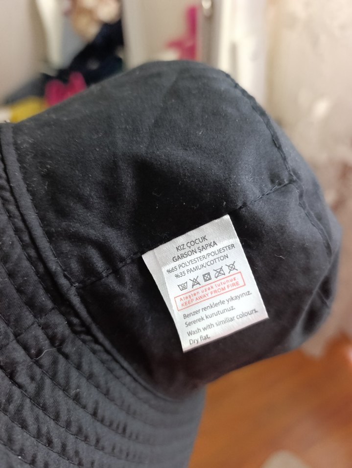 kız çocuk şapka - Görsel 4