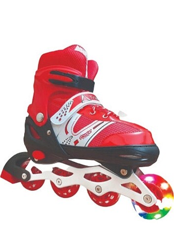 Triatlhon T144 35/41 kırmızı ışıklı paten 