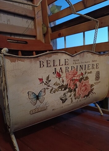 Vintage Ferforje eskitme gazetelik/ dergilik 