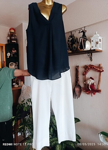 46 beden kaliteli kumaş bermuda pantolon