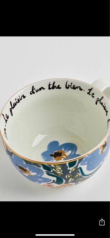H&M Home #H&M Home 1 etiketli sıfır büyük boy #fincan