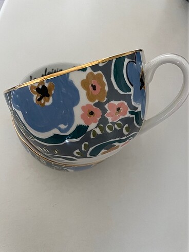 Beden mavi Renk #H&M Home 1 etiketli sıfır büyük boy #fincan