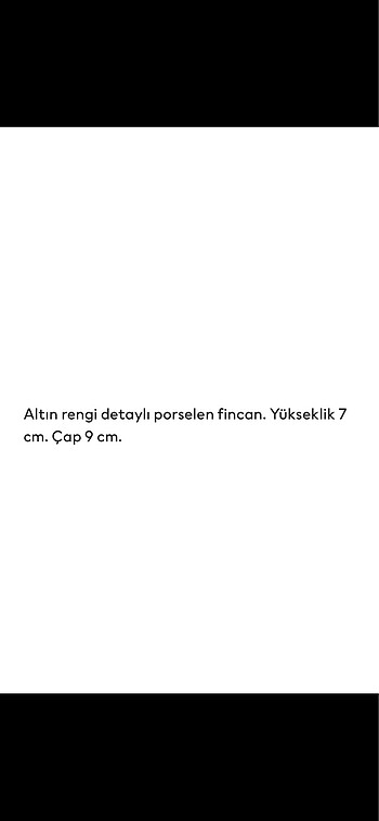 Beden H&M 1 adet sıfır etiketli büyük kupa