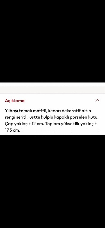Beden H&M sıfır etiketli 1 kapaklı kavanoz