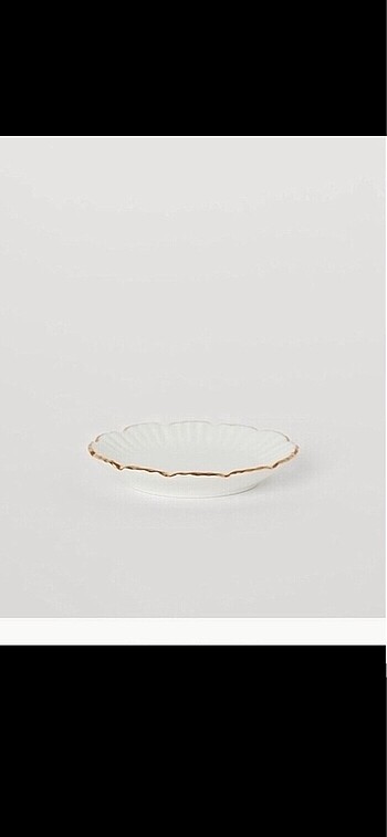 Beden #H&M Home 1 ad. etiketli sıfır küçük #tabak