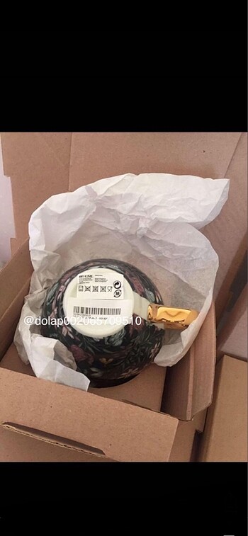 Beden yeşil Renk #H&M Home sıfır etiketli eski sezon 1 kupa son fiyat