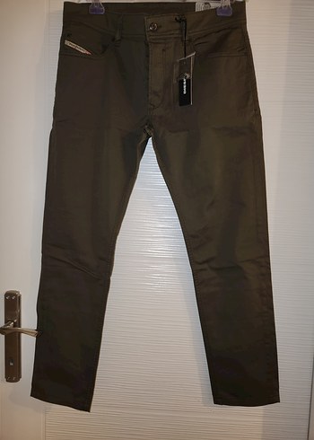 Haki Slim Fit Erkek Pantolon