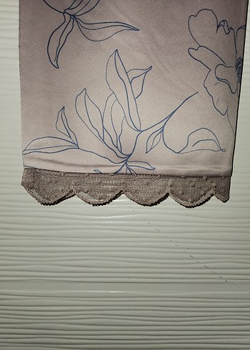 Penti Penti Çiçekli Uzun Kadın Saten Pijama Altı