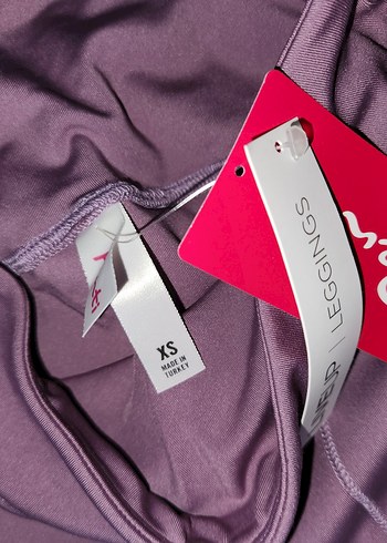 Mor Kadın Tayt - Görsel 2