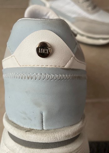 Gri Platform Topuklu Kadın Spor Ayakkabı - Görsel 3