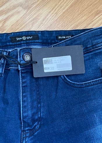 Lacivert Erkek Denim Jean - Görsel 2