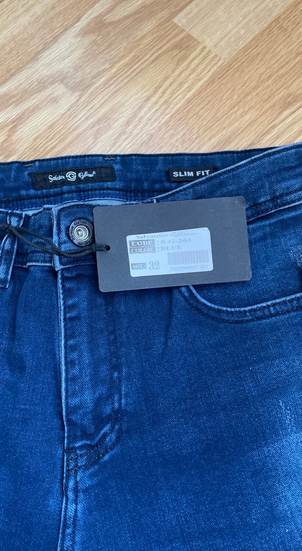 Lacivert  Erkek Denim Jean - Görsel 2