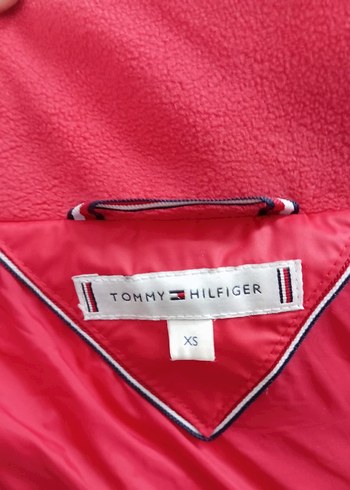 Kırmızı Kapüşonlu Kadın Kışlık mont - Görsel 9