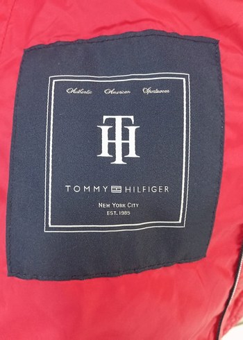 Kırmızı Kapüşonlu Kadın Kışlık mont - Görsel 11