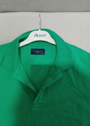 Diğer Yeşil Düğmeli Erkek Polo Tişört