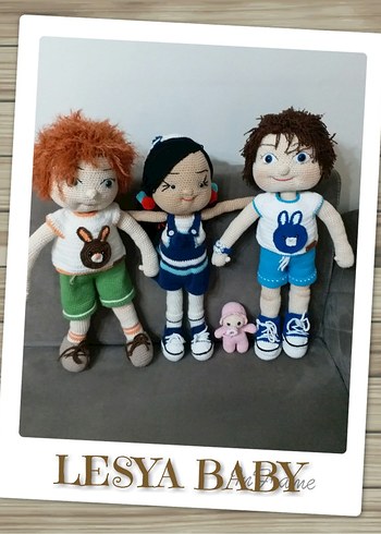 Amigurumi oyuncak  Bebek - Görsel 5