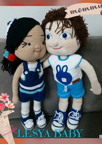 Amigurumi oyuncak  Bebek - Görsel 3