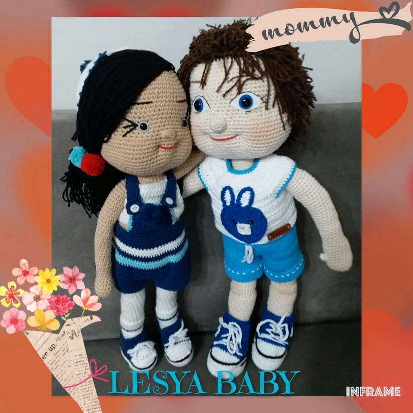 Amigurumi oyuncak  Bebek - Görsel 3