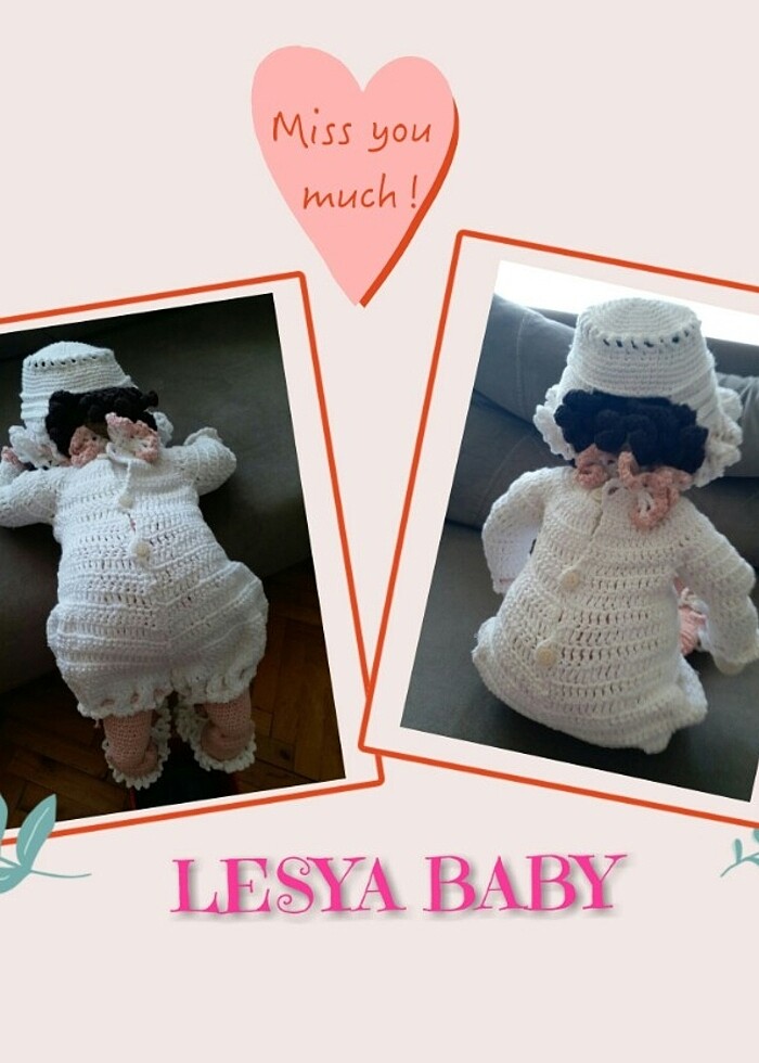 Amigurumi bebek - Görsel 2