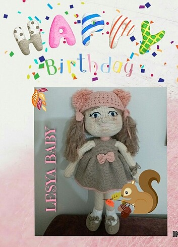 Amigurumi Büyük boy oyuncak bebek - Görsel 4