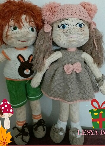 Amigurumi Büyük boy oyuncak bebek - Görsel 2