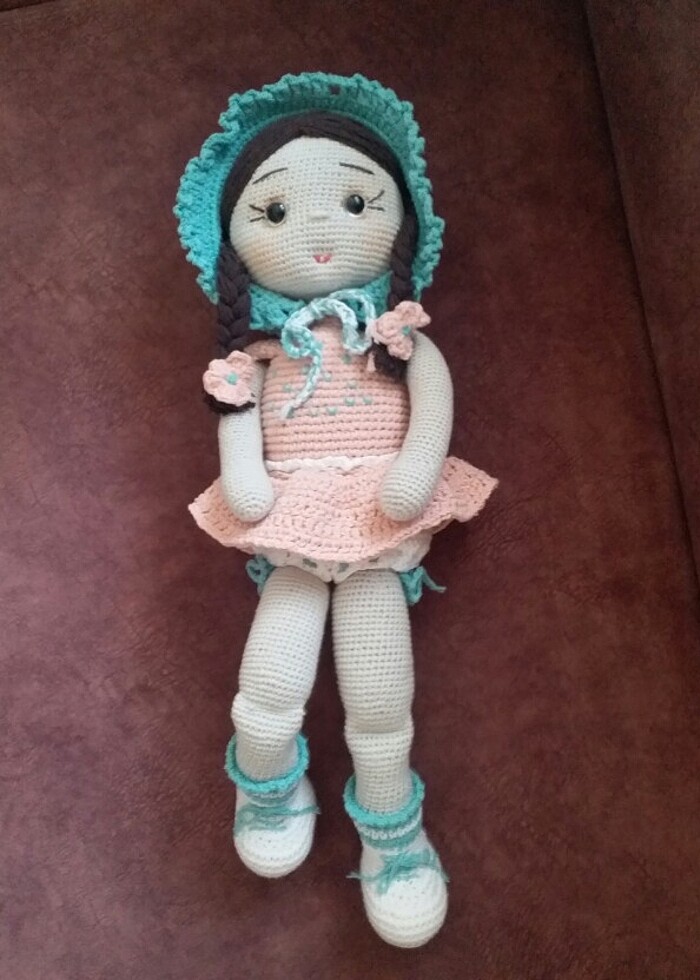 Amigurumi oyuncak bebek - Görsel 4