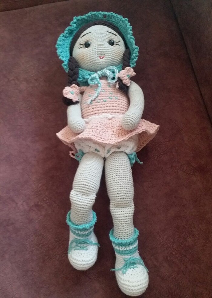 Amigurumi oyuncak bebek - Görsel 5