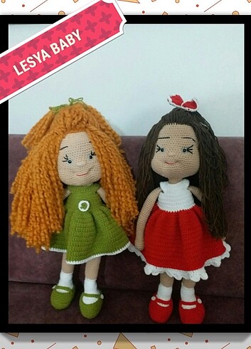 Amigurumi Büyük boy oyuncak bebek - Görsel 4