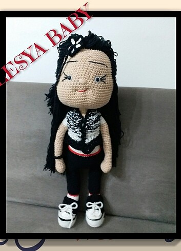 İNDİRİM!!! Amigurumi oyuncak bebek - Görsel 2