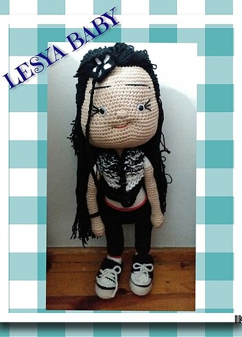 İNDİRİM!!! Amigurumi oyuncak bebek - Görsel 4