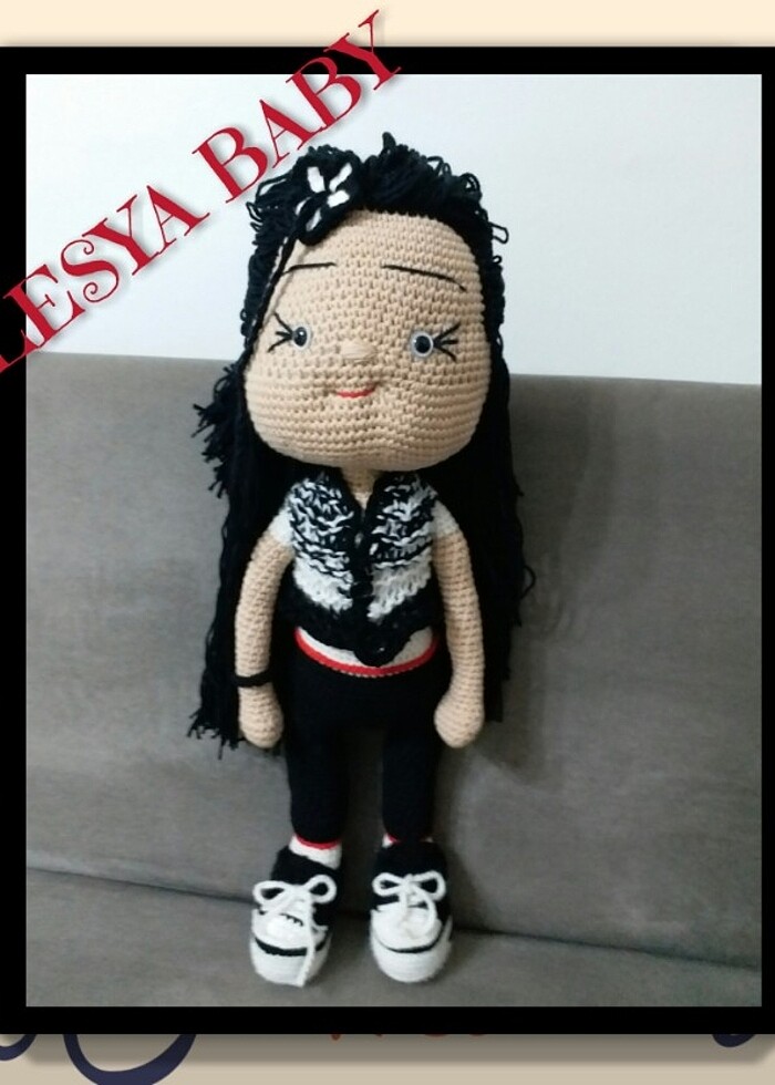 İNDİRİM!!! Amigurumi oyuncak bebek - Görsel 2