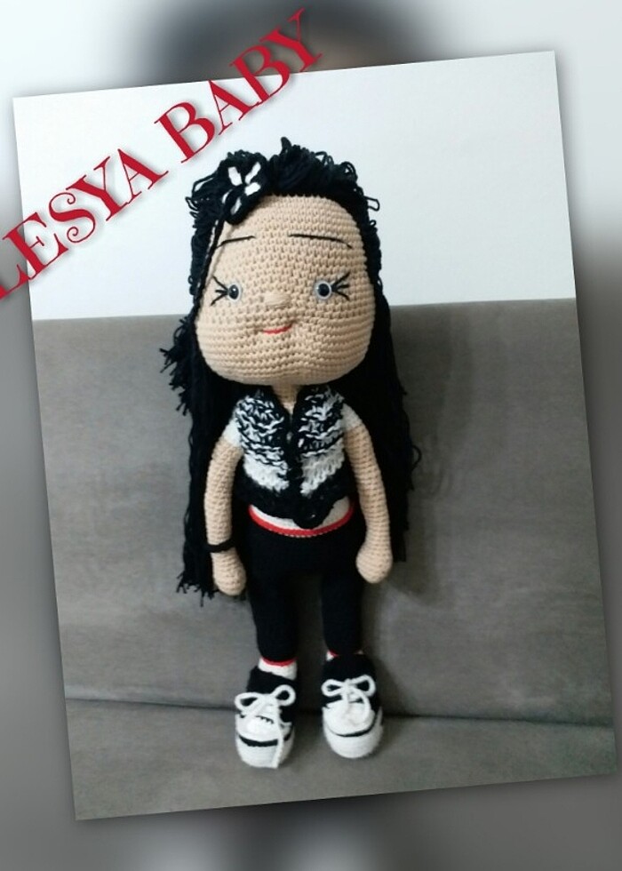 İNDİRİM!!! Amigurumi oyuncak bebek - Görsel 3