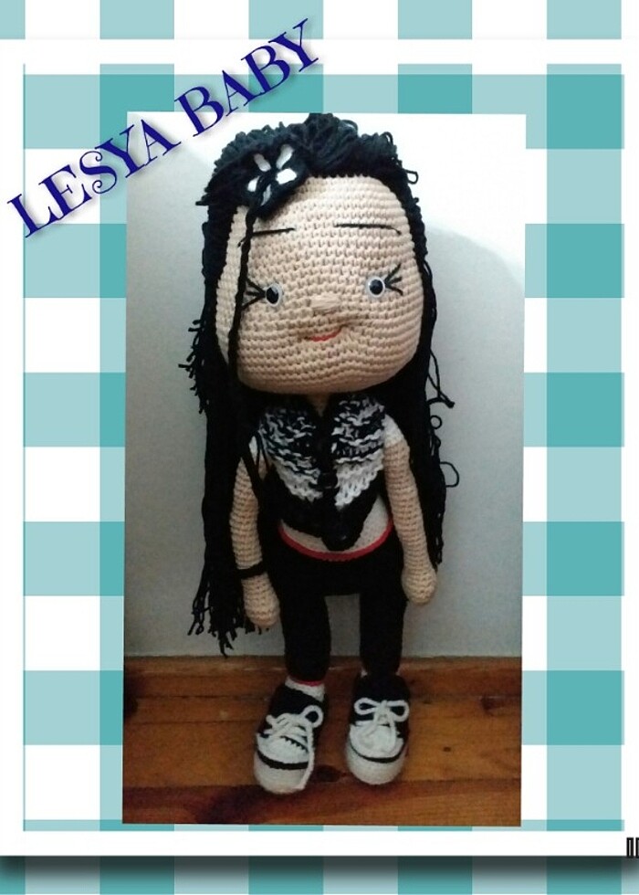 İNDİRİM!!! Amigurumi oyuncak bebek - Görsel 4