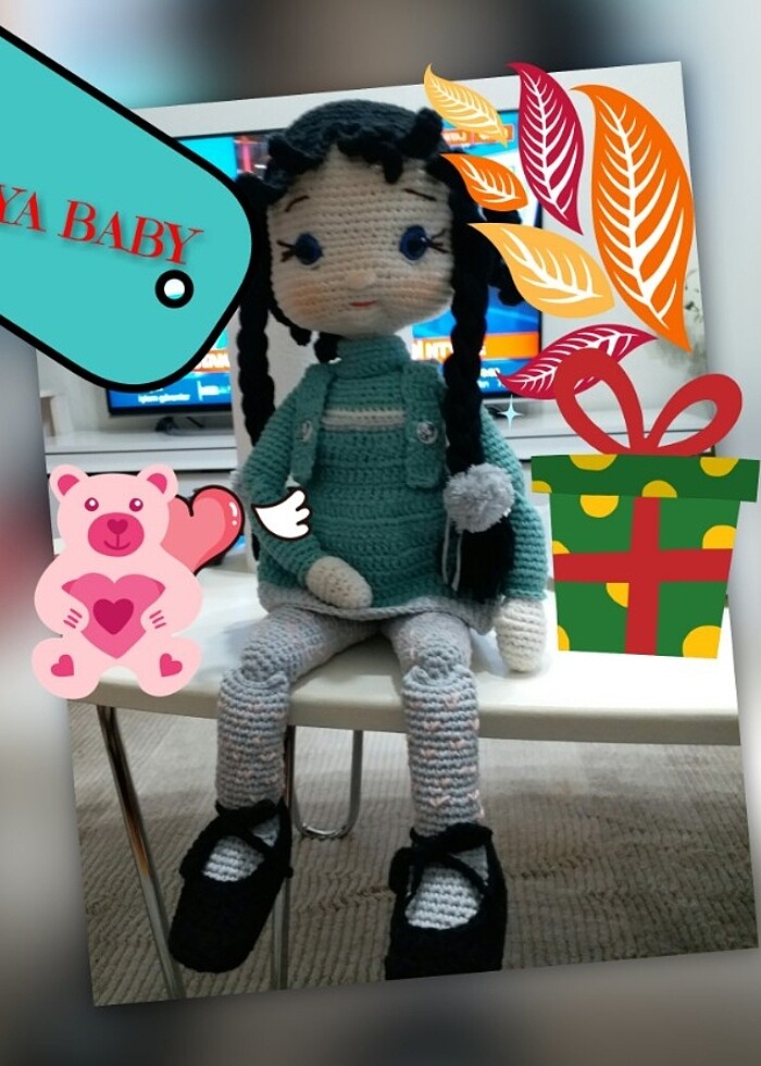 Amigurumi oyuncak bebek - Görsel 3