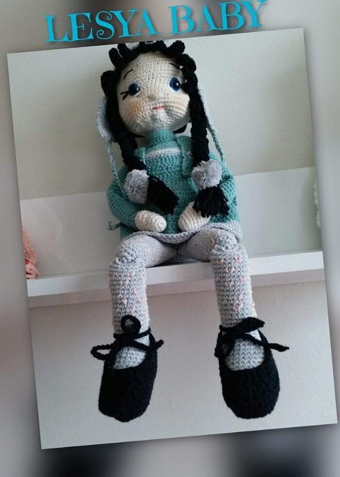 Amigurumi oyuncak bebek - Görsel 4