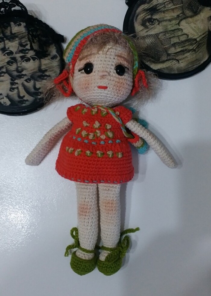 Amigurumi oyuncak bebek - Görsel 5