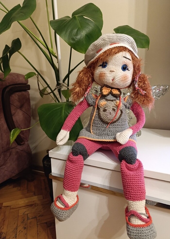 Amigurumi oyuncak bebek - Görsel 4