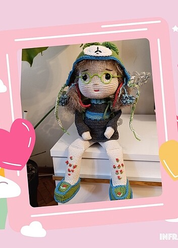 Amigurumi oyuncak bebek - Görsel 4