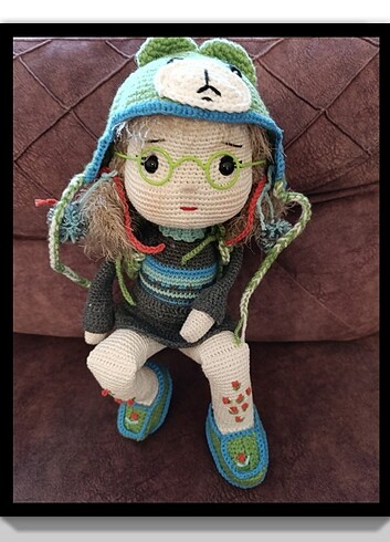 Amigurumi oyuncak bebek - Görsel 6