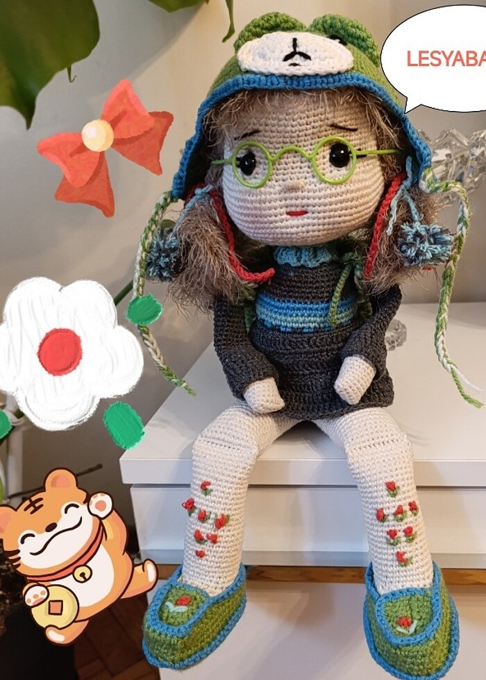 Amigurumi oyuncak bebek - Görsel 3