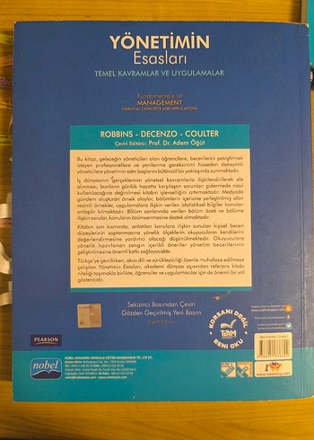 Yönetimin Esasları - Robbins, Decenzo, Coulter - Görsel 3