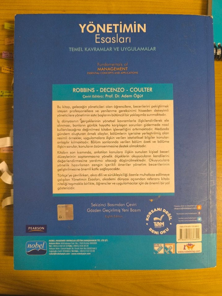 Yönetimin Esasları - Robbins, Decenzo, Coulter - Görsel 3