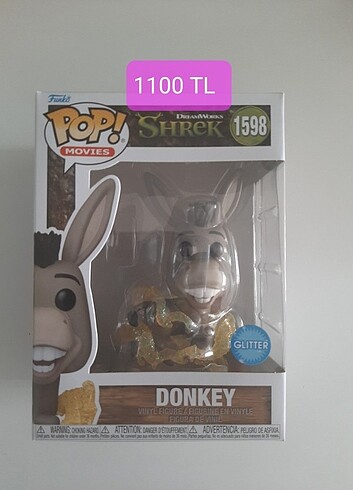 Shrek donkey eşek eşşek funko pop