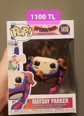 Spider-man Mayday Parker Funko Pop