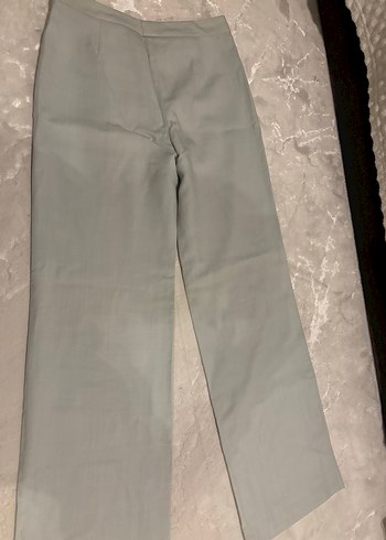 Fabrika Su yeşili kumaş pantolon - Görsel 5