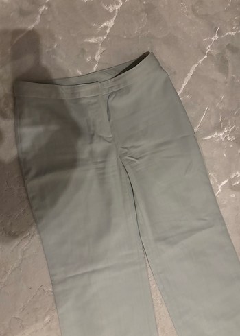 Fabrika Su yeşili kumaş pantolon - Görsel 2