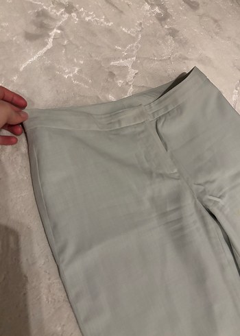 Fabrika Su yeşili kumaş pantolon - Görsel 4