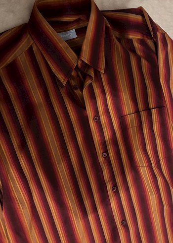 Erkek Bohem Uzun Kollu Düğmeli Gömlek - Görsel 2